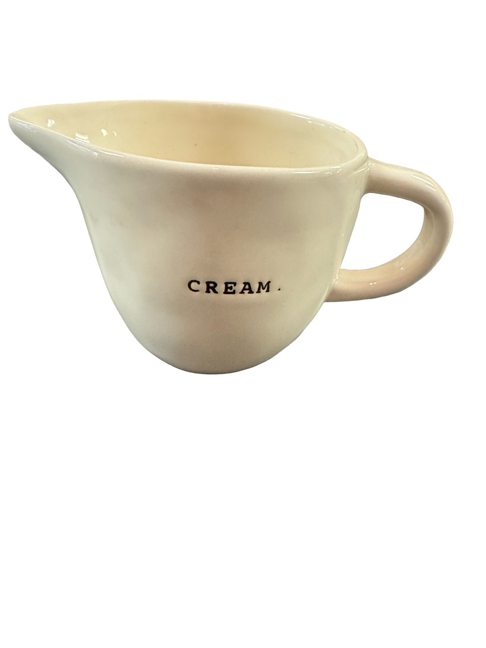 1388 / Rae Dunn Ceramic Creamer Pitcher